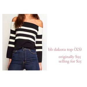 Jack by BB Dakota ALEXANDRINE STRIPED TOP